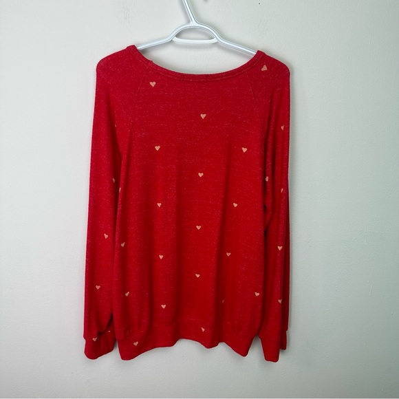 Buffalo David Bitton Red Heart Pullover Sweater Large - Picture 5 of 8